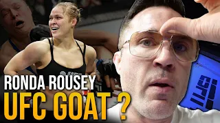 Does Ronda Rousey Really Believe she's the GOAT?