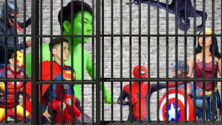 Superheroes Escape From Prison - Fun Heroes