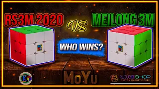 MoYu RS3M 2020 Vs MeiLong 3M| Which Budget cube is BETTER? Budget Cube Comparison|Rlcubeshop.com|IKC
