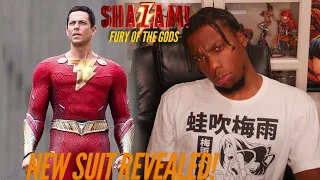 Shazam 2 Fury Of The Gods (2023) New Suit FIRST LOOK!!