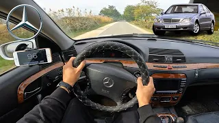 Mercedes-Benz S320 CDI W220 2004 [200HP] - POV Drive