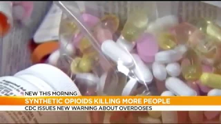 CDC warns of increasing overdoses from synthetic opioids