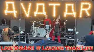 AVATAR Live @ Louder Than Life FULL CONCERT 9-24-21 Louisville KY 60fps