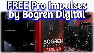 Incredible FREE Impulse Responses Pack For Guitar by Bogren Digital - Clean, Rhythm & Lead - Review