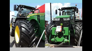 Трактор John Deere 8400R и другая техника на «БЕЛАГРО-2022». John Deere 8400R tractor and other...