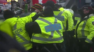 WATCH: Ottawa Police Start Arresting Protesters