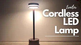 Trailer | Cordless LED Table Lamp | Unboxing and Product Review