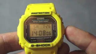 Кратко о часах Casio G-Shock DW-5600E