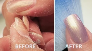 Repairing A Lifted Acrylic Nail - Step By Step Tutorial