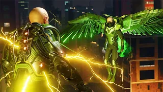 Marvel's Spiderman Vs Vulture & Electro l Full Boss Fight (Ps5 Remastered Version) 4k 60fps