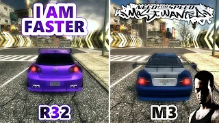 Fastest Cars in NFS Most Wanted Redux V3