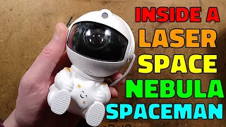 Inside a spaceman laser nebula projector