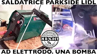Parkside 120 A electrode welder test. A year later, how does it work? Inverter lild. Mma. PISG