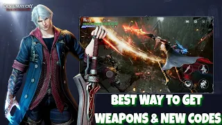 How To Get High Rarity Weapons & NEW Codes Devil May Cry Peak of Combat