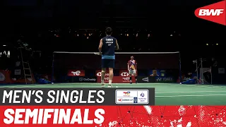 TotalEnergies BWF Sudirman Cup 2021 | Lee Zii Jia (MAS) vs Kento Momota (JPN) | SF