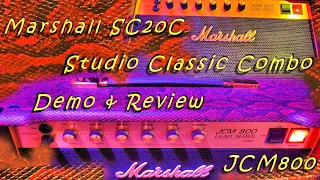 Marshall Studio Classic Combo JCM800 Demo/Review SC20C