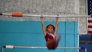 Progression on uneven bars - Level 4 - 9