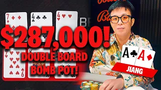 SWEATING BULLETS in $287,000 pot! ♠ Live at the Bike!