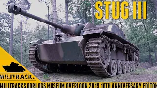 Starting and driving a StuG III offroad - Militracks 2019.