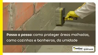 Passo a Passo | Como proteger áreas molhadas da umidade com impermeabilizante tecplus top quartzolit