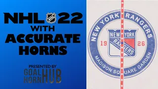 NHL 22: Accurate New York Rangers Goal Horn