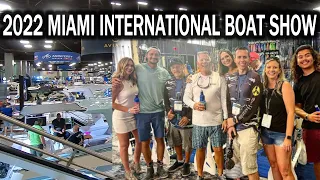 2022 Miami International Boat Show | Test Rides | What to Look for | Meeting up with other Channels
