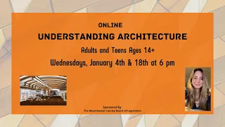 Understanding Architecture Series 1/25/2023