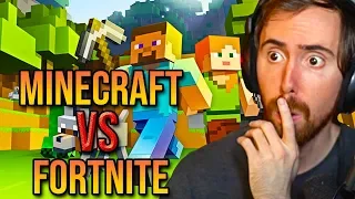 Asmongold Can't Believe Minecraft Is More Popular Than Fortnite After Reacting To Hytale Trailer