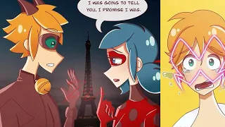 Marinette Finds Her Soulmate! Miraculous Ladybug Comic Dub Movie