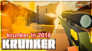 This is what KRUNKER looked like in 2018 (Old Krunker.io)