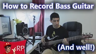 How to Record and Mix Bass Guitar