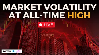 Stock Market News LIVE | India Vix At An All-Time High | Why Is Stock Market Falling Today