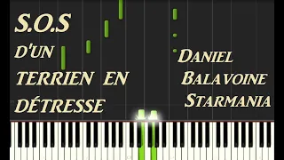 SOS d'un terrien en détresse - Daniel Balavoine Piano Synthesia