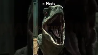 Dinosaurs in Reality And in Movies Part 2 #shorts #dinosaur #prehistoricplanet #jurassicworld