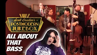 TENOR REACTS TO POSTMODERN JUKEBOX - ALL ABOUT THE BASS (BONUS REACTION!)