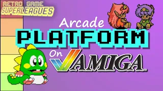 55 Arcade Platform games on Amiga RANKED | Retro Game Superleagues