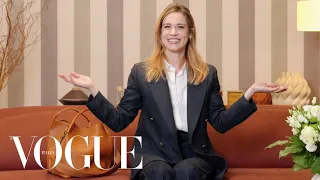 Inside Matilda Lutz's Loro Piana Bag | Vogue Italia