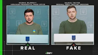 Dissecting the deepfake video of Ukrainian president Volodymyr Zelenskyy