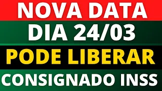 🔴 NOVA DATA - DIA 24/03 - PODE LIBERAR CONSIGNADO INSS - ANIELI EXPLICA