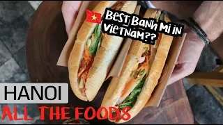 Hanoi's FAMOUS FOODS & Sights (PLUS Transportation Tips)