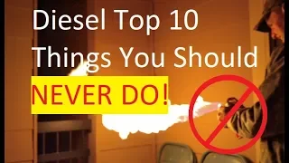 Top 10 Things to Never do to a Diesel