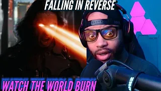 First Time Reaction to Falling in Reverse- Watch the World Burn | How did I miss this | (Reaction)🔥🔥