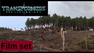 Transformers 5 The last knight set visit