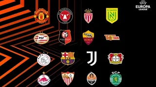 Europa League Knockout Round Play-Off Draw 2022