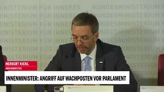 Innenminister Kickl zu den Messer-Attacken in Wien