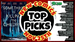 THE BEST COMICS TO BUY ON NEW COMIC BOOK DAY NOVEMBER 25TH 2020 TOP PICKS!