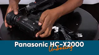 Unboxing & Walkthrough - Panasonic HC-X2000 Camcorder