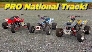 AMATEURS Try Racing at PRO NATIONAL FLAT TRACK!! *We Thought It’d be EASY* Black Ankle Raceway!