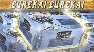 EUREKA!!! EUREKA!!!! - 21-22 OPC Platinum Hobby Box  - Hockey Card Break