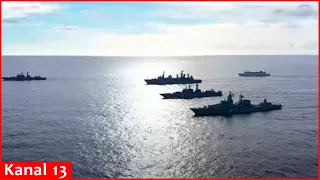 Russia withdrawing warships from Sevastopol Bay